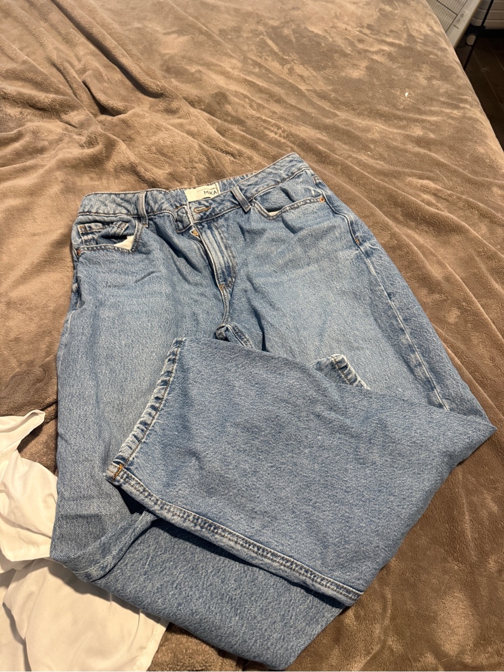 Light Blue women’s Straight-Leg Jeans